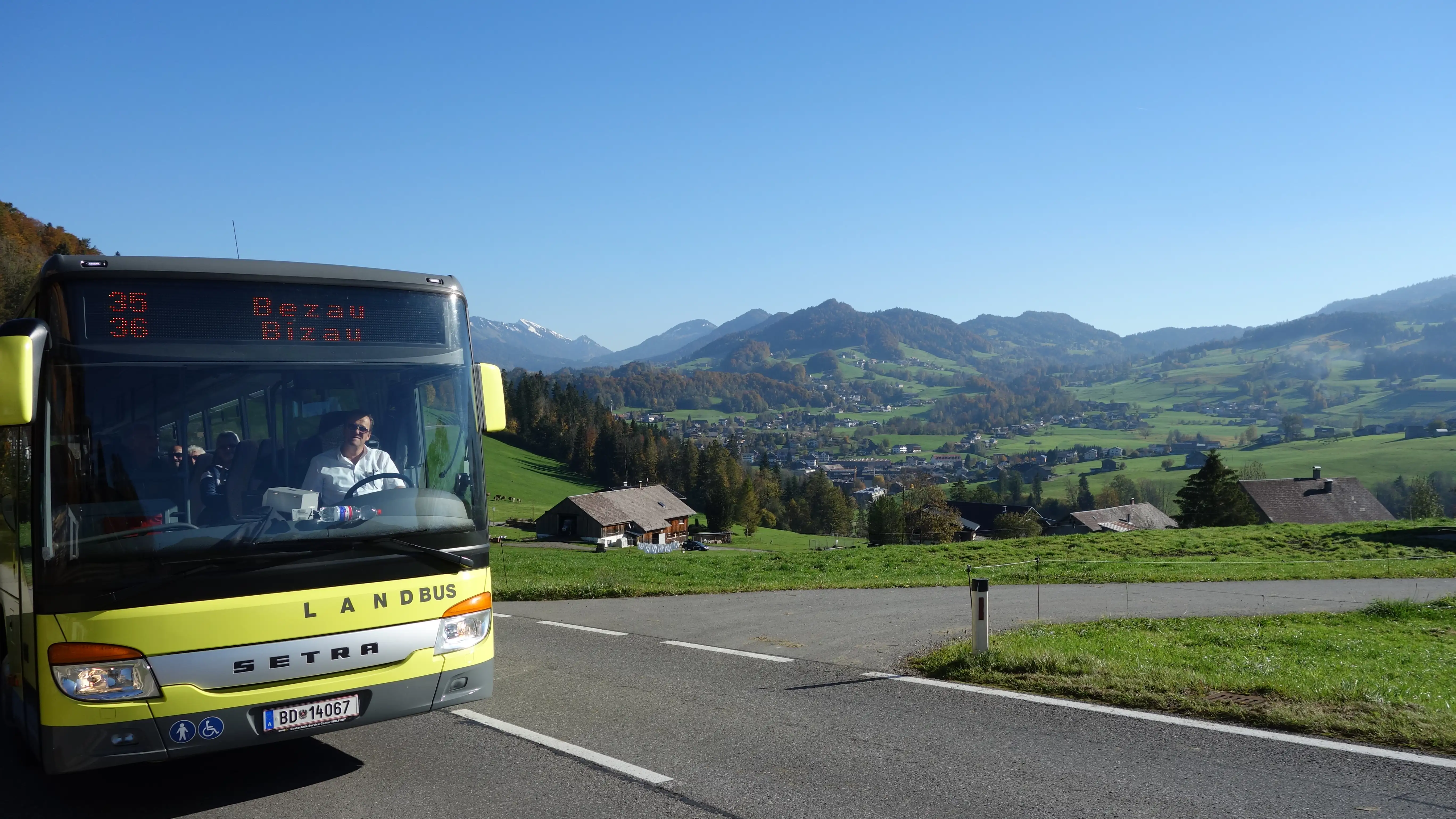 Sustainable mobility in Vorarlberg © REGIO Bregenzerwald