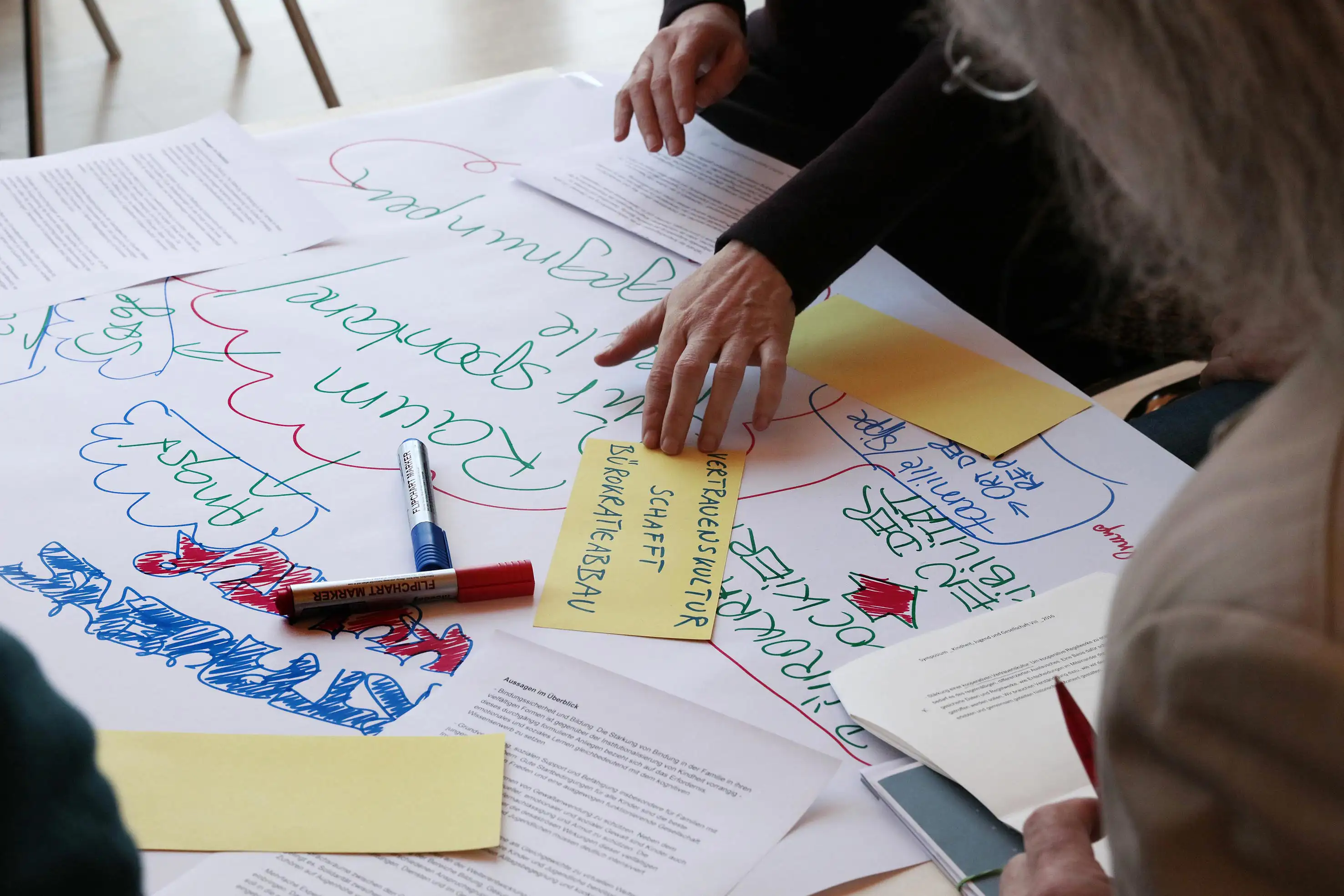 People have their say in the World Café 